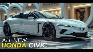 Honda Civic All New 2025 Concept Car, AI Design