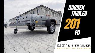 Przyczepa Unitrailer Garden Trailer  201 FD 200x125 cm