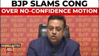 BJP MP Sambit Patra Addresses Media | Opposition Protest | Press Conference | India Today