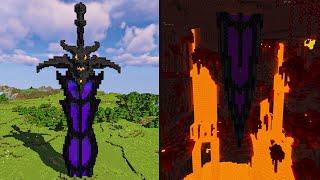 Making Nether Sword in Survival