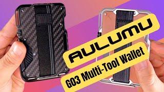 AULUMU G03 Multi-Tool Magnetic Metal Wallet WALKTHROUGH