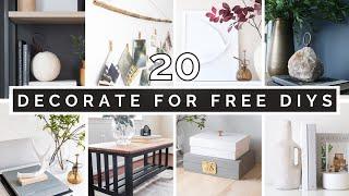 TOP 20 DIY TRASH TO TREASURE | DECORATE FOR FREE IN 2022