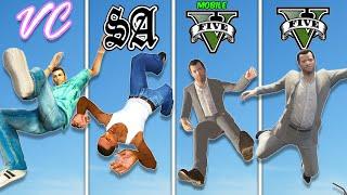 Ragdoll Physics Evolution in GTA GAMES