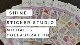 Shine Sticker Studio: Michaels Collaboration Stickers