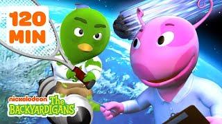 Green Pablo Blasts Off Into Space + Robot Rampage Adventure | 120 Minutes | The Backyardigans