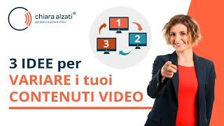 Tre idee per variare i tuoi contenuti video sui social