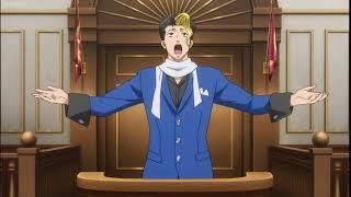 Ace Attorney anime but just when Richard Wellington talks