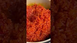 131 - red sticky rice . . Sweet rice red. Carol of the bell #stickyrice #christmas #cooking