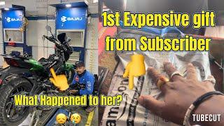 Subscriber send me so expensive gift  what Happened to my Beast #automobile #bajaj #vlog #hetauda