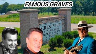 *FAMOUS GRAVES* Crestview Memory Gardens-Gallatin, TN  2024