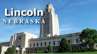 Lincoln, Nebraska  Driving Downtown 4K - Exploring Lincoln, Nebraska: Downtown Drive