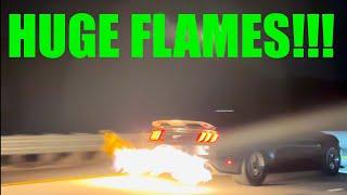 First Ever Flame Throwing Whipple Mustang!