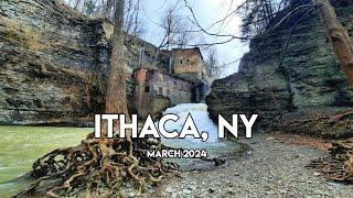 Ithaca, NY - March 17, 2024  #ithaca #hikewithme #hikingvlog