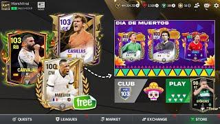 OMG FREE ICONS!! 103 OVR CASILLAS & DIA DE MUERTOS FREE PLAYER REWARDS FC MOBILE 25!