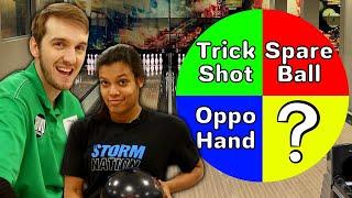 Spin The BOWLING Wheel Challenge!!