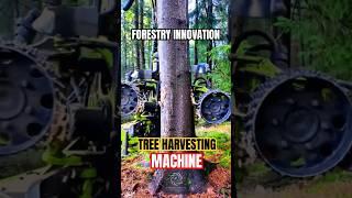 Latest Innovation in Forestry – Super Fast Tree Harvester