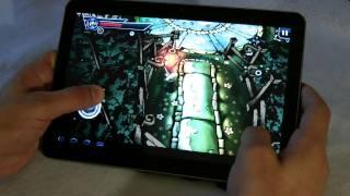 Galaxy Tab 10.1v test multimedia and Games