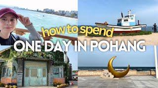  11 Things to do in Pohang, Korea Vlog - beaches, Space Walk, Hometown Cha Cha Cha kdrama sites