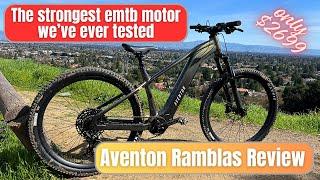 Aventon Ramblas Review - best, cheap emtb with mid-drive 100nm motor - 10 pros & 5 cons.