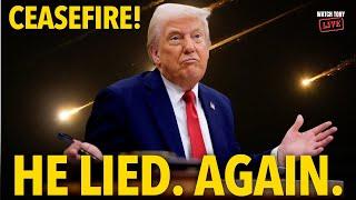 Trump Declared Peace—While the Bombs Were Still Falling | The Tony Michaels Podcast #932
