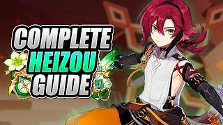 HEIZOU - COMPLETE GUIDE - Optimal Builds, Design Breakdown, Gameplay Showcase | Genshin Impact