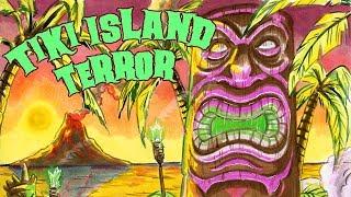 Tiki Island Terror | Drawing Tiki's, Beach Babes, and Bones