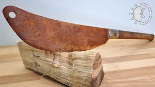 The Rebirth of an Old Giant: Restoration of a Historic Meat Cleaver