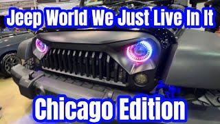 Jeep wranglers at World of Wheels 2025