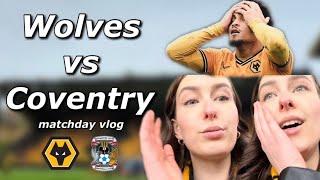 WRIGHT RUINS WOLVES’ WEMBLEY DREAMS | Wolves vs Coventry City (2-3) Matchday Vlog