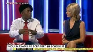 Suli Breaks on Sky News "Should exams be scrapped?"