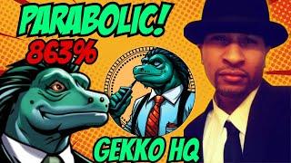 Gekko HQ ||  The new $PEPE is here! This project is already listed on Crypto.com! Parabolic! 900%