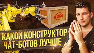 ТОП-5 проверенных конструкторов чат ботов, актуальная информация 2020