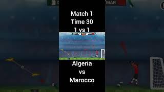 Algeria vs Marocco / Football Marble Race #shorts