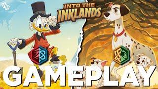 Into the Inklands Starter Deck Challenge! || Disney Lorcana GAMEPLAY