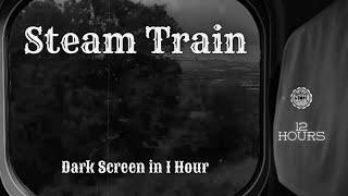  Steam Train - Interior Passenger Car ⨀ Good Track Sounds and Steam Whistle Sounds