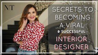 HOW TO BECOME A SUCCESSFUL/SELF-TAUGHT INTERIOR DESIGNER! RED ELEVATOR | NINA TAKESH