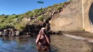 Chill bath near Thaba Putsoa enroute; Semonkong. So nice and refreshing.