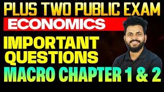 Plus Two Economics | Macro Chapter 1 & 2 | Eduport