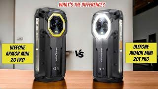 Ulefone Armor mini 20 pro (VS) Ulefone Armor mini 20T pro - What's the difference?