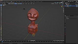 Videoguide - Change 3D Mesh Structure with Reversible Remeshing, Remesh Modifier in Blender