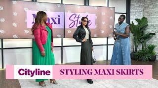 How to style a maxi skirt for spring