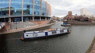 Family Live On Canal Boat During Lockdown