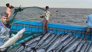 Amazing ! Third Day We Caught Lot of Seer Fish's in Deep Sea Fishing