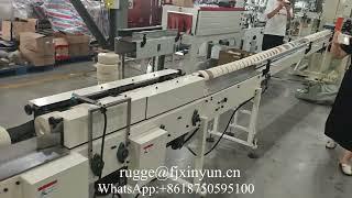 Automatic single roll toilet paper packing machine production line