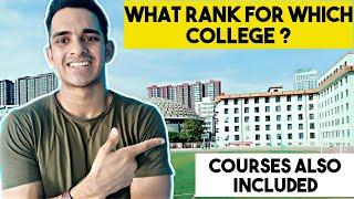 WHAT RANK FOR WHICH COLLEGE | IMU CET RANK | DNS | BSC | BTECH | AJAY KHATI