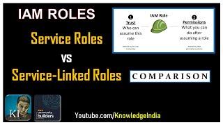 AWS IAM Roles Types - Service Role vs Service-Linked Role - Comparison