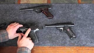 Browning Buckmark vs Ruger MkIII vs Hi-Standard Dura-matic