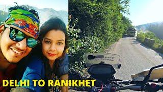 Ranikhet Pohoch Gaye Naye Raste Se - Couple Ride | DELHI TO RANIKHET