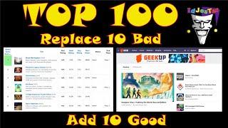 BGG Top 100 Replace 10 Bad Games With 10 Great Games Making the List Better