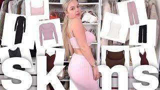 Huge Skims haul | try on | viral bodysuit